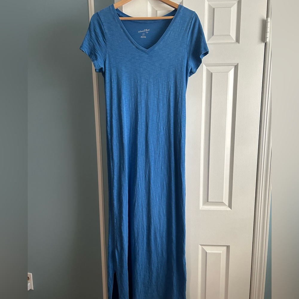 Beautiful blue maxi dress